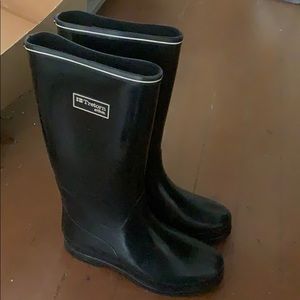 Tretorn stovel black rainboots